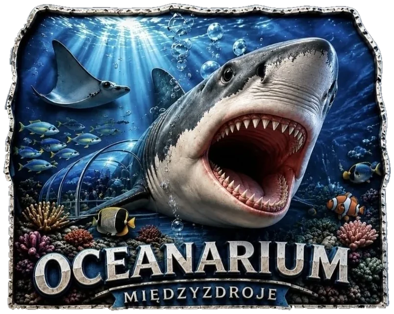 Magnes 3D z reliefem — pamiątka turystyczna dla oceanarium, motyw rekina w indywidualnym projekcie